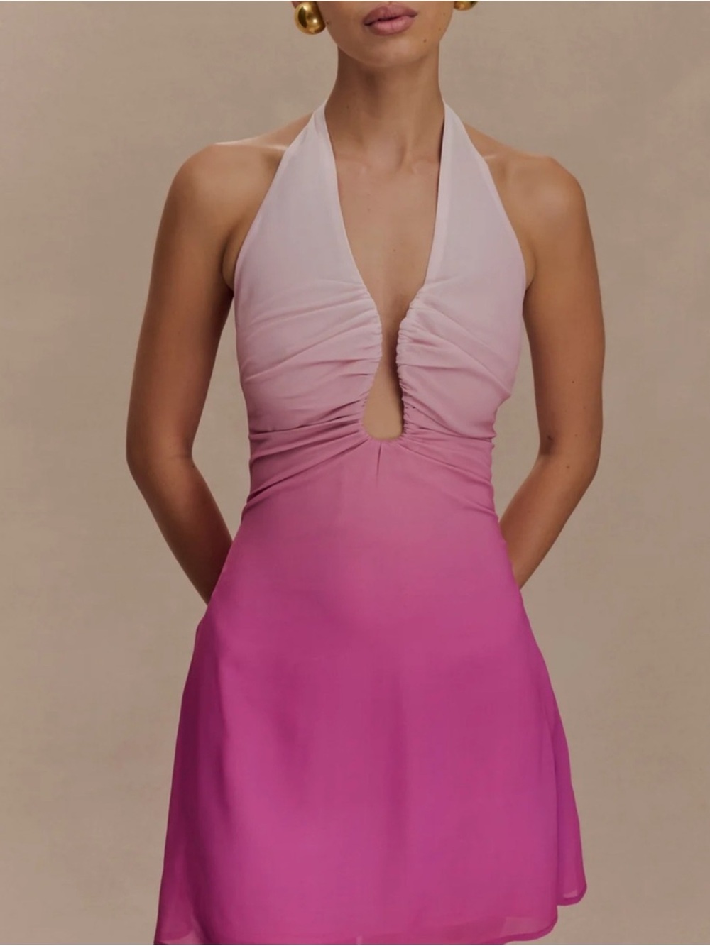 Meshki ombrรฉ dress